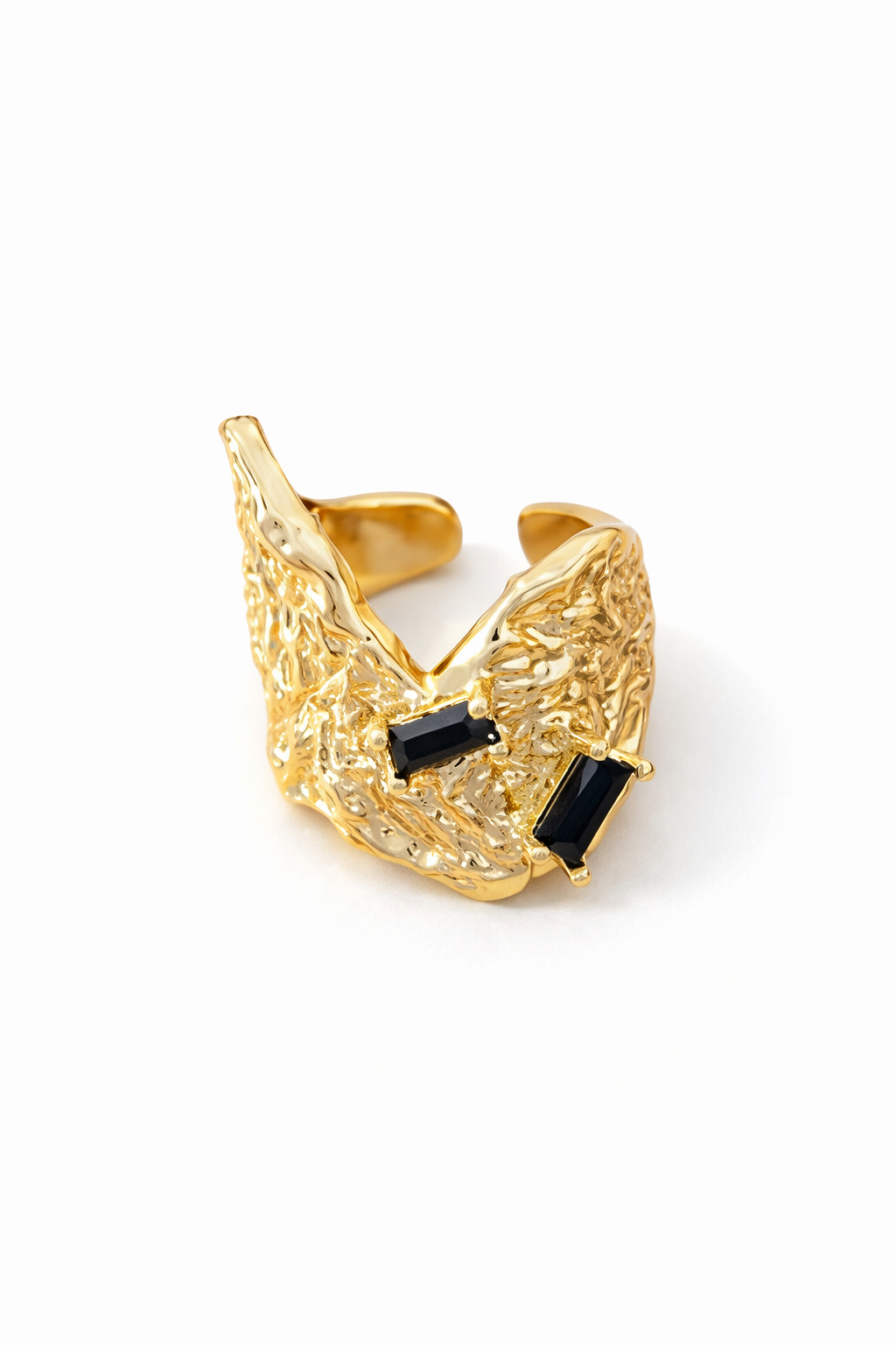 Vintage Golden Bold Ring