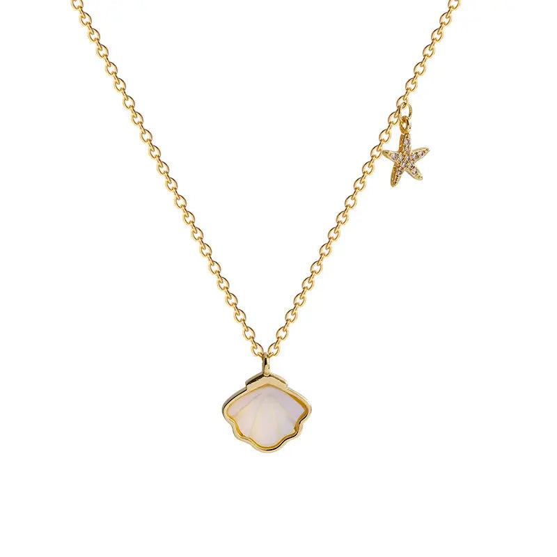 Shell Star Necklace