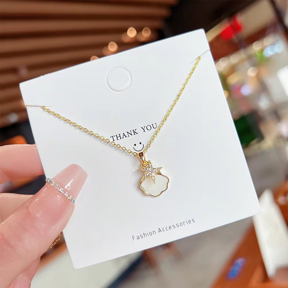 Shell Star Necklace