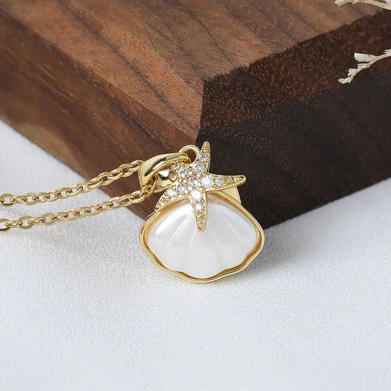 Shell Star Necklace