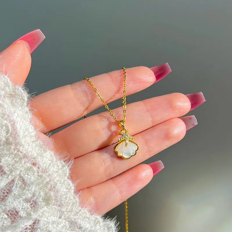 Shell Star Necklace