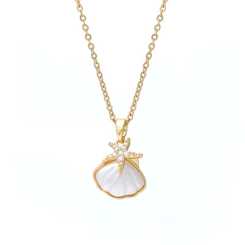 Shell Star Necklace