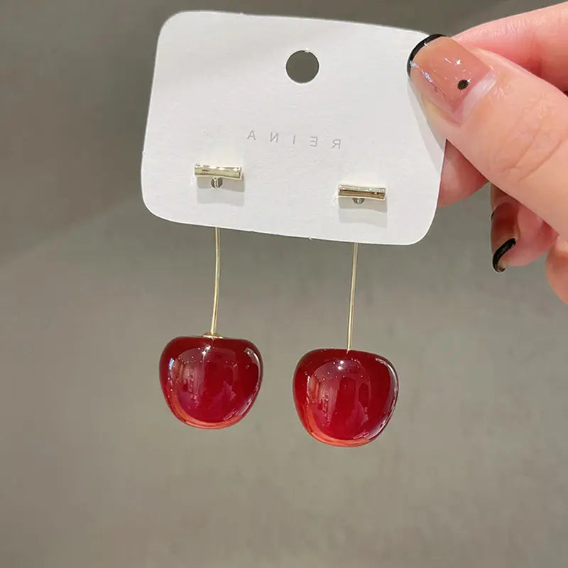 Viral Cherry Earring