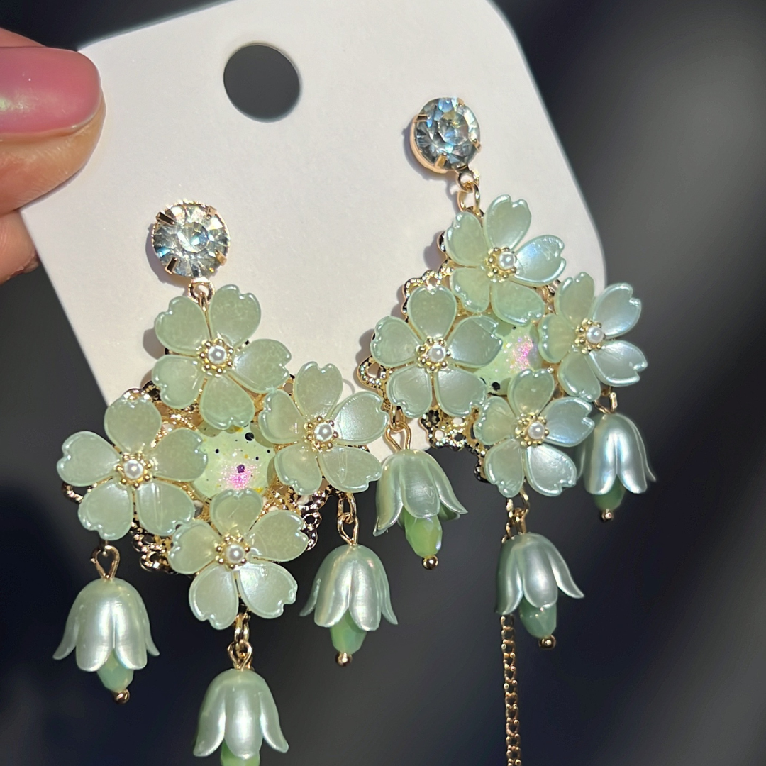 Flower  Fairy Earrings