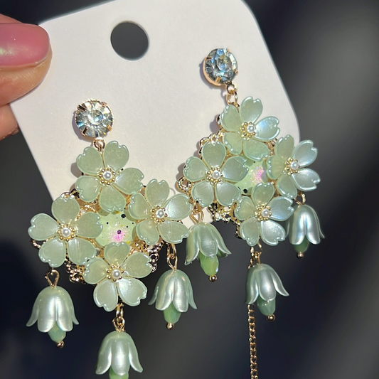 Flower  Fairy Earrings