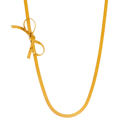 Bow Necklace