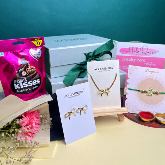 Rakhi Gift Hamper - Bow Obsession