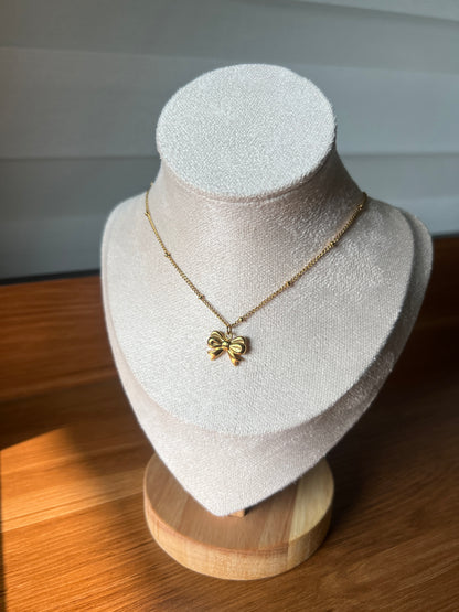 Elyna Bow Necklace