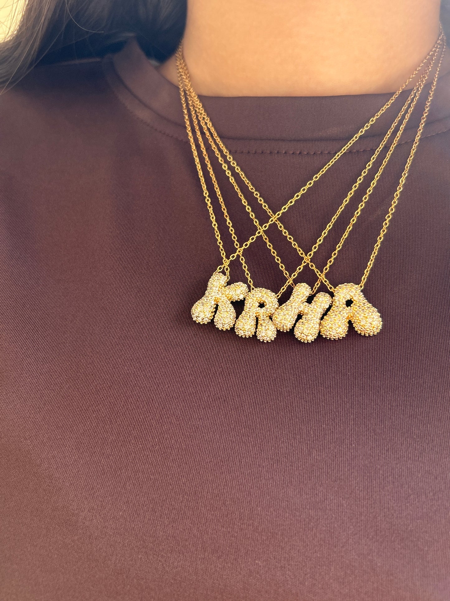 Initial Name Necklace