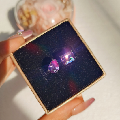 Kylie Geometric Ring (Purple)