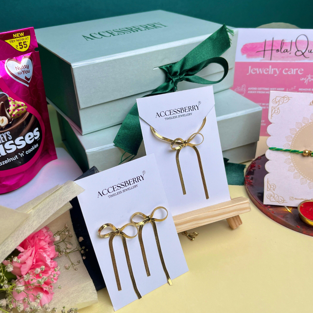 Rakhi Gift Hamper -Bow Vibzz