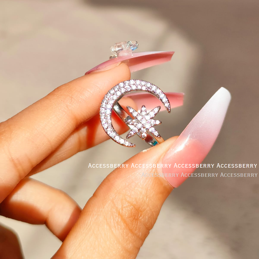 Moon Star Ring