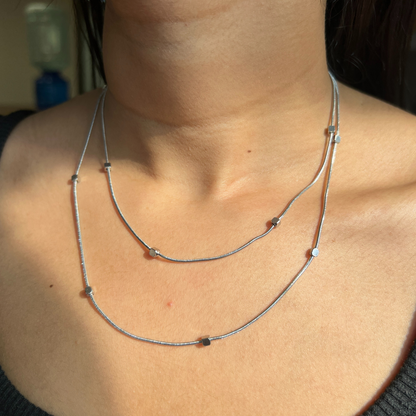 Double Layered Eureka Necklace