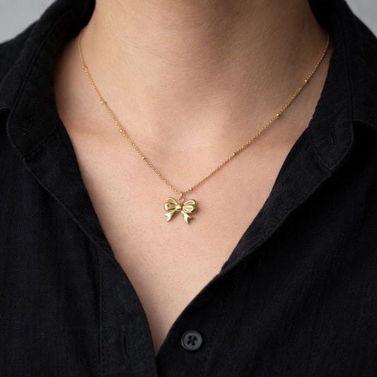 Elyna Bow Necklace