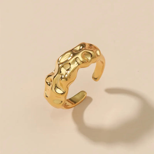 18K Gold Plated Open Ring