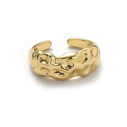 18K Gold Plated Open Ring