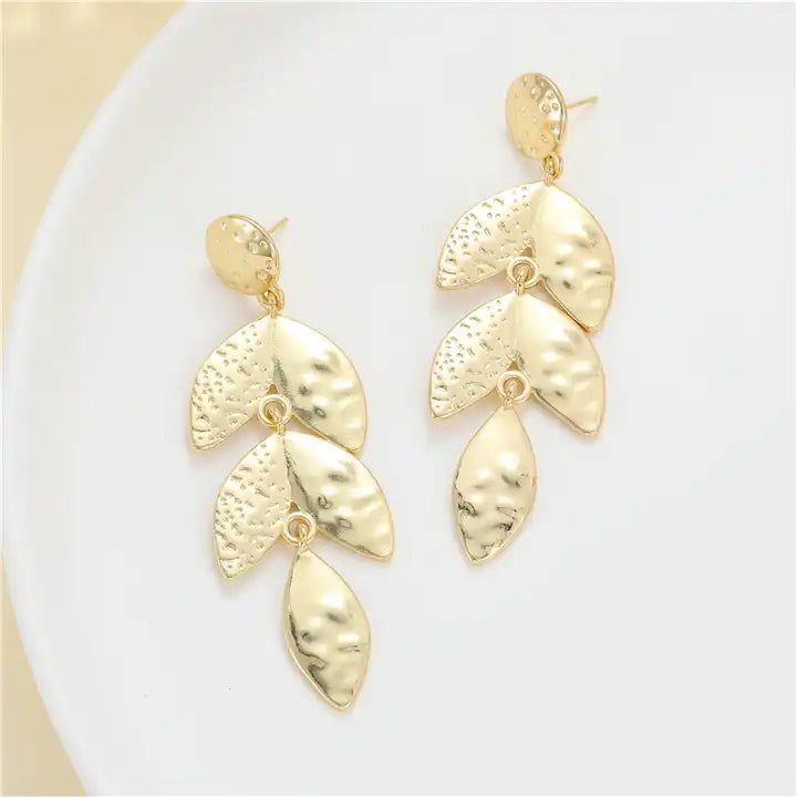 Leaf Drop Earring