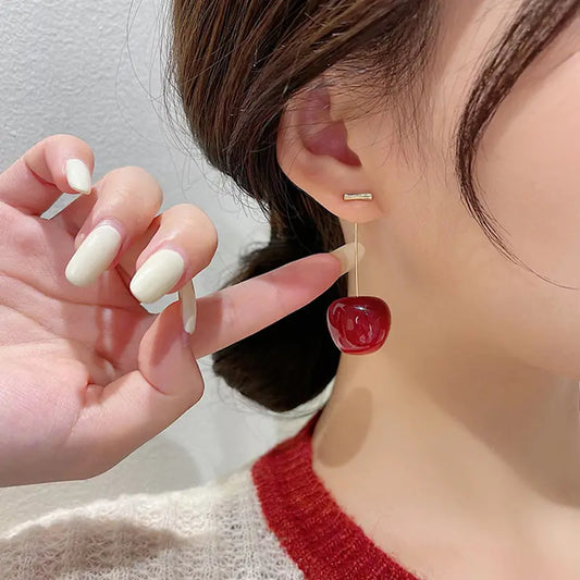 Viral Cherry Earring