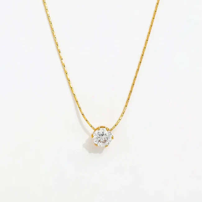 Women's Necklace-Kalyan Jewelry-stone necklace