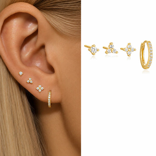 Aura Ear Piercing(In pair)