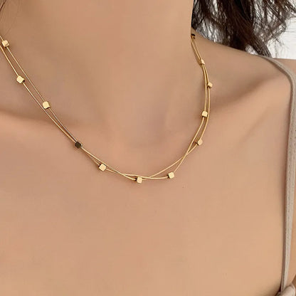 Double Layered Eureka Necklace