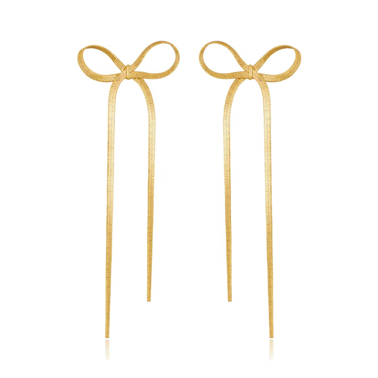 Long Bow Earrings