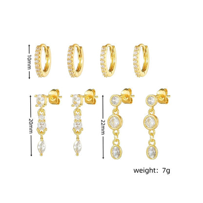 Stella Piercing Set(In Pair)