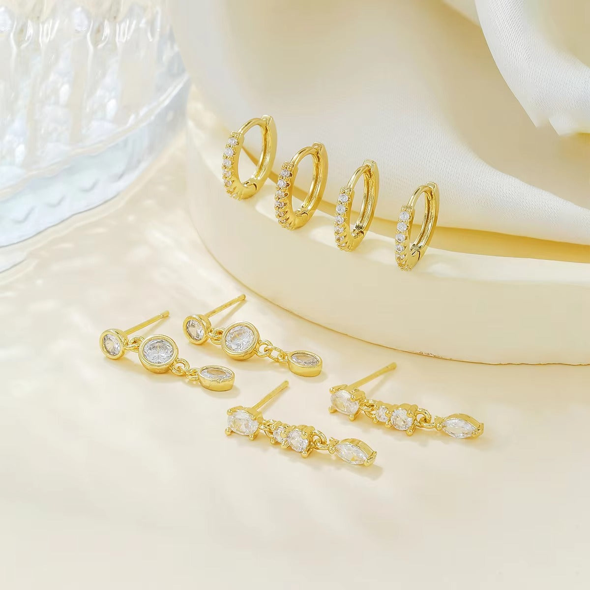 Stella Piercing Set(In Pair)