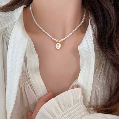 Amelia Pearl Necklace